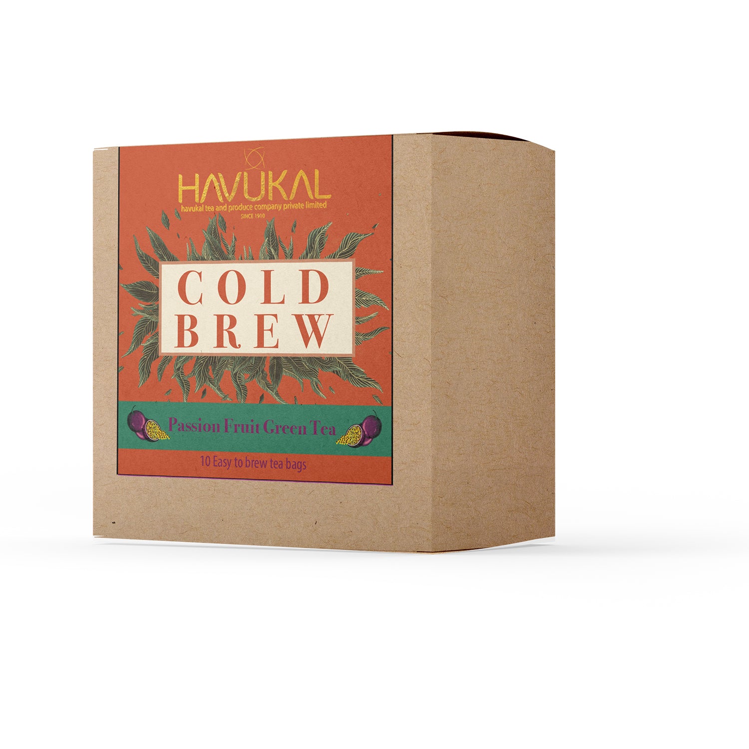 Passion Fruit Cold Brew Green Tea Havukal And Warwick Teas 3633