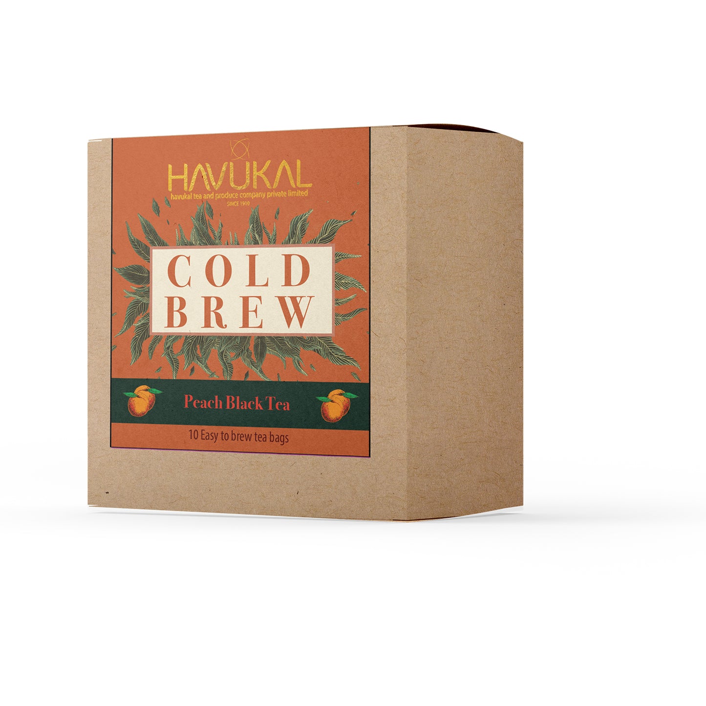 Peach Cold Brew Black Tea