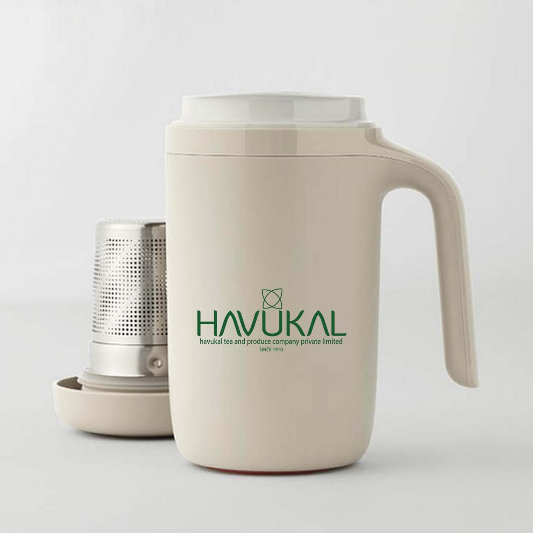 Tea Infuser Suction Mug